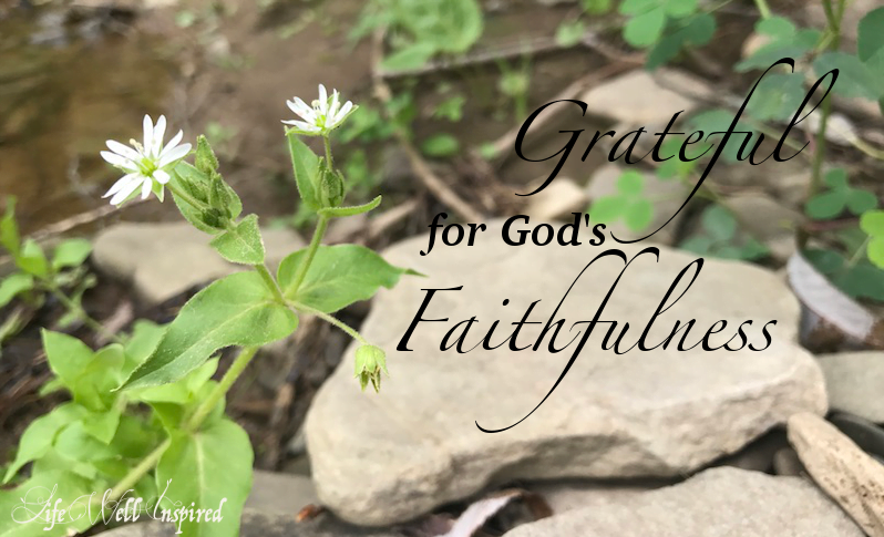 Grateful for God's Faithfulness